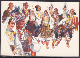 Yugoslavia Vladimir Kirin Croatia National Dances National Costumes Cultures Traditions - Yougoslavie