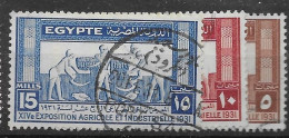 Egypt VFU 4 Euros 1931 - Usados