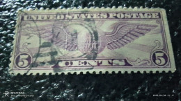 USA-1930        5C       AIRMAIL  STAMP   USED- - 1a. 1918-1940 Used