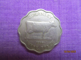 Guernsey: 3 Pence 1956 - Guernesey