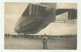 LUNEVILLE - LE ZEPPELIN AU CHAMP DE MARS VU D'ARRIERE  - NV FP - Dirigibili