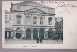 Cpa Mons Theatre 1903 - Mons