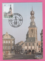 Carte Maximum - Belgique - 1984 - Tielt - Tour Des Halles - 1981-1990