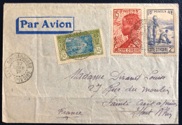 Côte-d'Ivoire Divers Sur Enveloppe TAD Ouagadougou 27.9.1937 Pour La France + Manque Rabat Verso - (B4699) - Briefe U. Dokumente