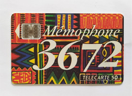 Télécarte France -  Mémophone 3672 - Non Classés