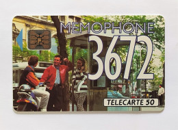 Télécarte France -  Mémophone 3672 - Non Classés