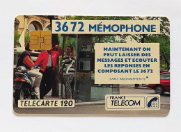 Télécarte France -  Mémophone 3672 - Ohne Zuordnung