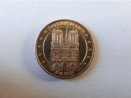 Jeton Médaille Touristique MONNAIE DE PARIS Notre Dame De Paris 2010  & - 2010