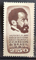 C 456 Brazil Stamp Emperor Of Ethiopia Haile Selassie 1961 1 - Otros & Sin Clasificación