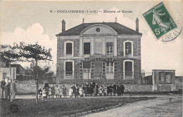 77-COULOMMIERS- MAIRIE ET ECOLE - Coulommiers