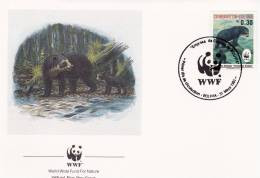 WWF - 113,24 - FDC - € 1,19 - 31-5-1991 - Bs 0,30 - Spectacled Bear - Bolivia - Autres & Non Classés