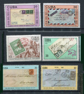 Cuba ** - N° 1809 - 1762 - 2359 - 2360 - 2436 - 2437 - Timbre Sur Timbre - Luchtpost