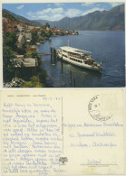 GERRA -GAMBAROGNO -LAGO MAGGIORE -BATTELLO-PIROSCAFO-VIAGG.1965 - Cugnasco-Gerra