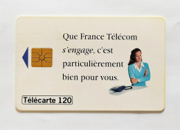 Télécarte France - France Télécom S'engage - Zonder Classificatie