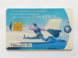 Télécarte France - Votre Enjeu C'est Aussi Le Nôtre - Zonder Classificatie