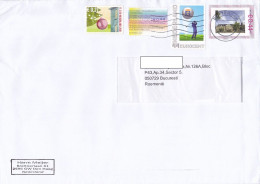 CHRISTMAS, QUOTE, GOLF, PALACE STAMPS ON COVER, 2022, NETHERLANDS - Lettres & Documents