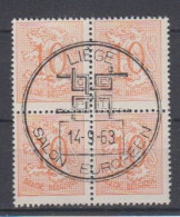 BELGIË - OBP - 1951 - Nr 850 ( LIEGE - SALON EUROPEEN) - Gest/Obl/Us - 1951-1975 Heraldieke Leeuw