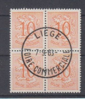 BELGIË - OBP - 1951 - Nr 850 ( LIEGE - FOIRE COMMERCIAL) - Gest/Obl/Us - 1951-1975 Heraldic Lion
