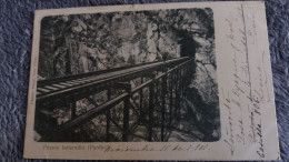 CPA PERU PEROU PUENTE INFIERNILLO ED POLACK PONT 1902 2 EME CHOIX - Surinam