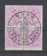 BELGIË - OBP - 1957 - Nr 1026 ( MONS - JOURNEE DU TIMBRE) - Gest/Obl/Us - 1951-1975 Heraldieke Leeuw