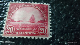 USA-1919--23         20C             UNUSED- - Unused Stamps