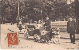 75 Paris Jardin D'acclimatation H Ladrey Voiture De Chevre Goat Cart - Parcs, Jardins