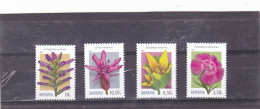 Romania 2022 Endemic Plants From The Carpathian Mountains Stamps 4v MNH - Neufs