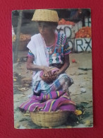 TARJETA POSTAL POST CARD CARTE POSTALE POSTKARTE GUATEMALA MUJER DE RABINAL WOMAN FEMME, CENTRO AMÉRICA..CARTOLINA...VER - Guatemala