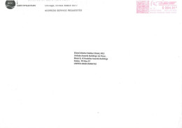 UNITED STATES - 2022 - POST SEALED COVER TO DUBAI. - Storia Postale