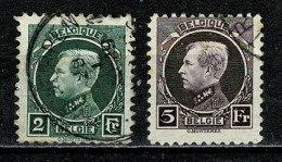 Belg. 1922 OBP/COB  216, 217 - 1921-1925 Small Montenez