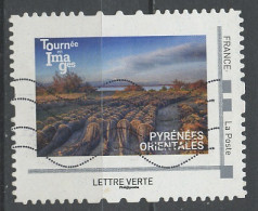 France - Frankreich Timbre Personnalisé 2010 Y&T N°IDT67Aa-008 - Michel N°BS(?) (o) - Pyrénées Orientales - Usati