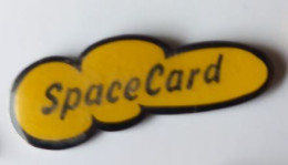 UU354 Pin's Space Card Carte Espace Achat Immédiat - Spazio