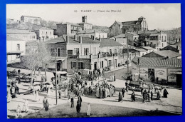 CPA-ALGERIE-TIARET-PLACE DU MARCHE-N°30-COLL IDEALE P.S - Tiaret
