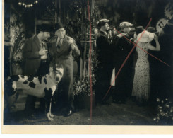 Photo Originale Du Tournage Du Film Toto De Jacques Tourneur En 1933,avec Albert Préjean Renée St Cyr,Robert Goupil - Beroemde Personen