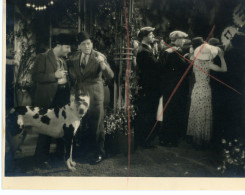 Photo Originale Du Tournage Du Film Toto De Jacques Tourneur En 1933,avec Albert Préjean Renée St Cyr,Robert Goupil - Famous People