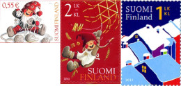 271389 MNH FINLANDIA 2011 NAVIDAD - Usados