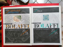 Catalogo Bolaffi - 2015 - 2 Volumi - 1°vol.) ITALIA REGNO E REPUBBLICA. 2°vol.) VATICANO E SAN MARINO - Italy