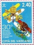 2022 - CITTA' DEL VATICANO - RELAZIONI DIPLOMATICHE CON IL MESSICO - Unused Stamps