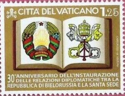 2022 - CITTA' DEL VATICANO - RELAZIONI DIPLOMATICHE CON BIELORUSSIA - Ongebruikt