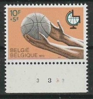 Belgie OCB 1666 ** MNH Met Plaatnummer 3 - 1971-1980