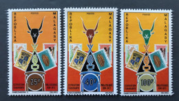 MADAGASCAR, « Exposition Philatelique », « Stamps On Stamps », 1972 - Esposizioni Filateliche