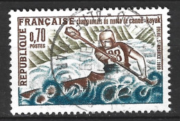 FRANCE. N°1609 Oblitéré De 1969. Canoë-kayak. - Kanu