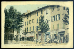 Cpa Du 83 Le Beausset -- Place De L' Hôtel De Ville -- Cpa Toilée  LANR55 - Le Beausset