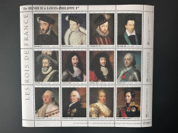 France - Vignette Cinderella ITVF Stamp! Rois De France Henri II IV Louis-Philippe Ier Louis XIV XV King König - Autres & Non Classés