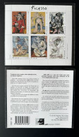 France - Vignette Cinderella ITVF Art-stamps Michel Hosszu Pablo Picasso Art Kunst Tableau - Picasso