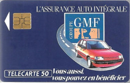 CARTE-PUCE-PRIVEE-PUBLIC- 50U-EN334-SO3-02/92-GMF AUTO INTEGRALE-R°Mat-V° N°A 225494-Utilisé-TBE/RARE - 50 Einheiten