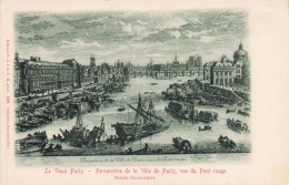 MUSEES - S13283 - Carnavalet - Perspective De La Ville De Paris - Vue Du Pont Rouge - Le Vieux Paris - L1 - Musei