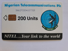 NIGERIA CHIP CARD NITEL PARABOLE 200U UT - Nigeria