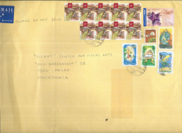 BIG COVER - Australia Via Macedonia 2004 - Lettres & Documents