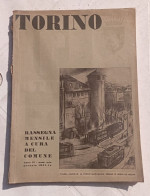 1931, Gennaio  - TORINO, Rassegna Mensile Del Comune - Ottime Condizioni - Italiaans